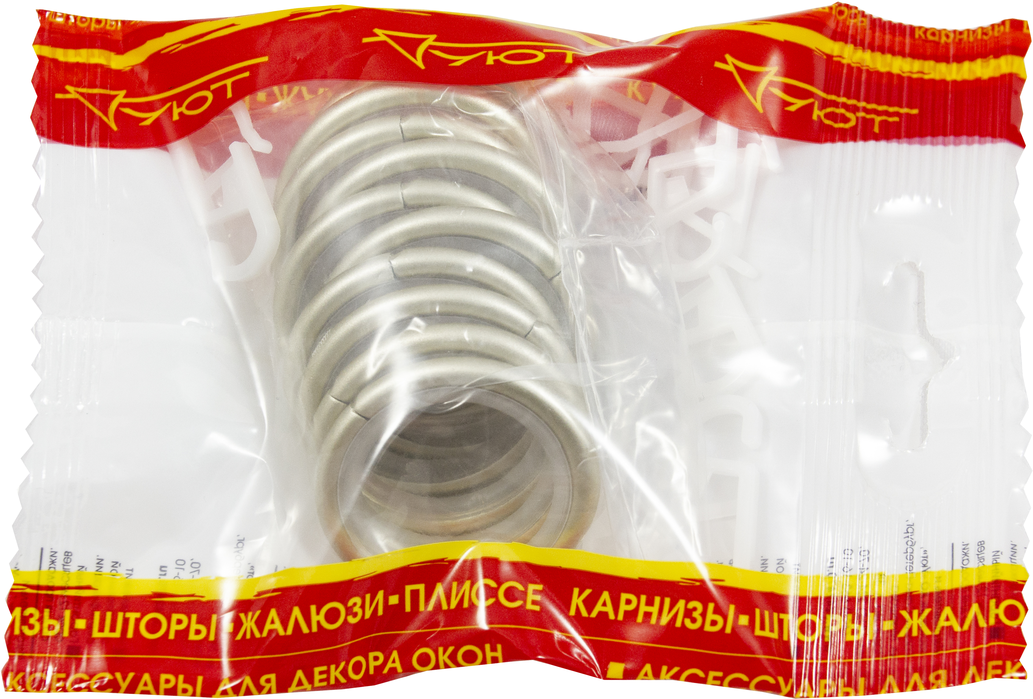 Кольца Santreyd с крючками для карнизов 28 мм, сталь матовая, 10 шт 82367965 STLM-0025614 - Вид №2