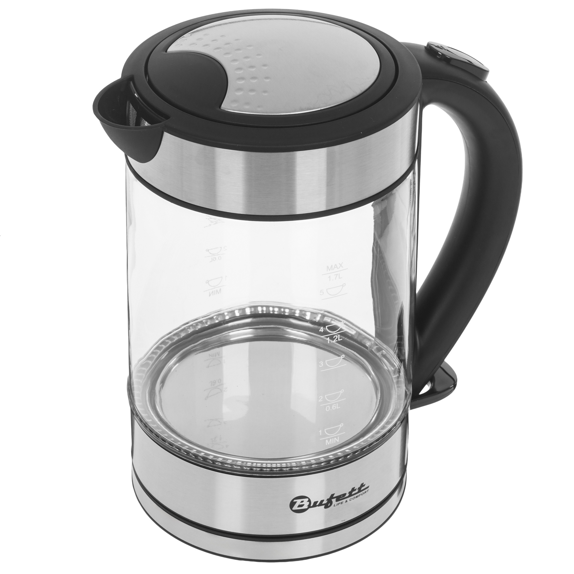 9226557 Электрочайник Bufett LKT 293G серебристый STDN-0096982 - Вид №2