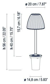 BOVER Светодиодный столб Atticus sun-id-1418719 - Вид №1