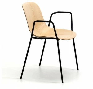 arrmet Стул ясень с подлокотниками Máni wood