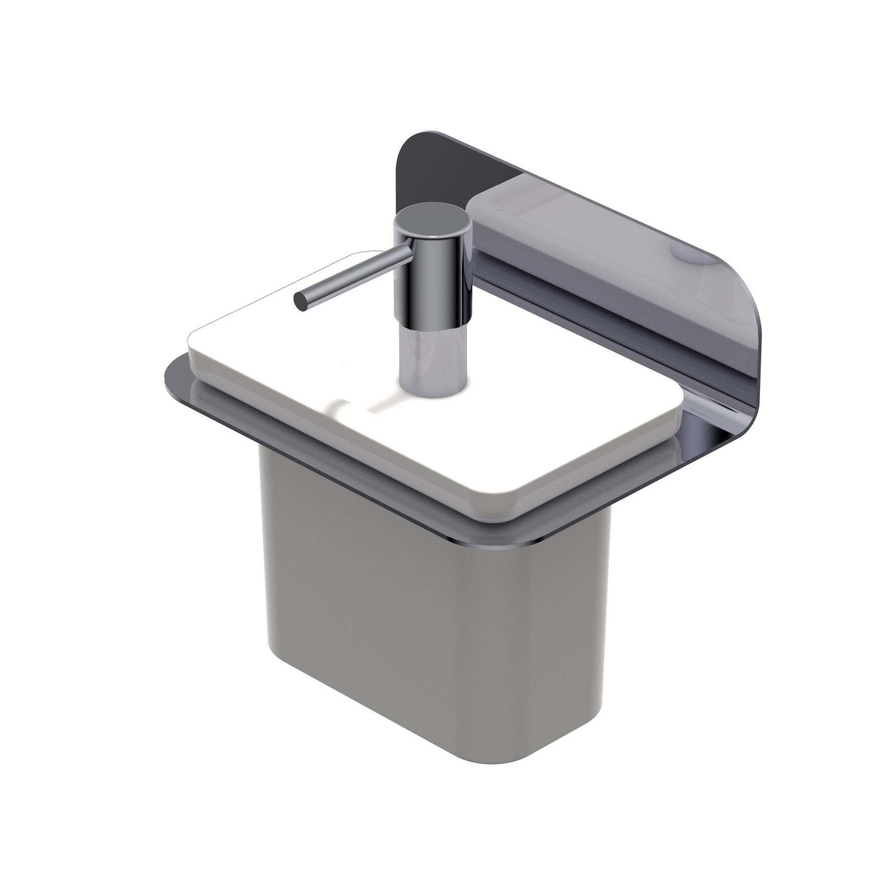 7GW001 Держатель жидкого мыла Ritmonio Fittings 