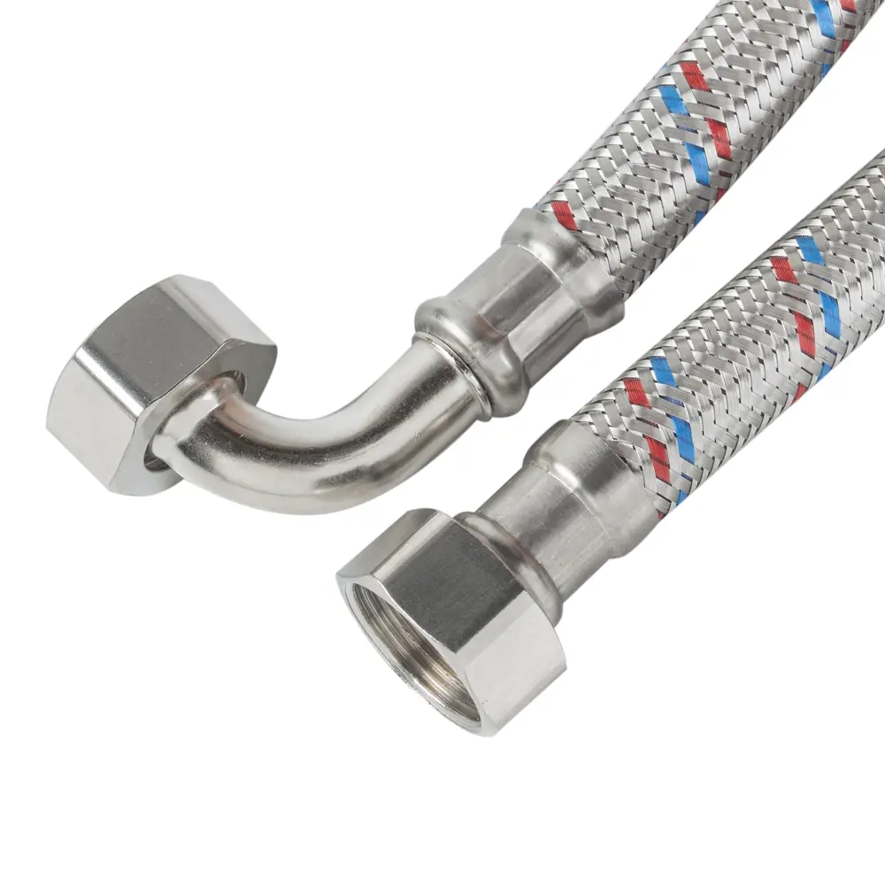 Гибкая подводка для воды, угловая, 3/4", гайка-гайка, 150 см 14369626 STLM-2125218 OSKAR-M 