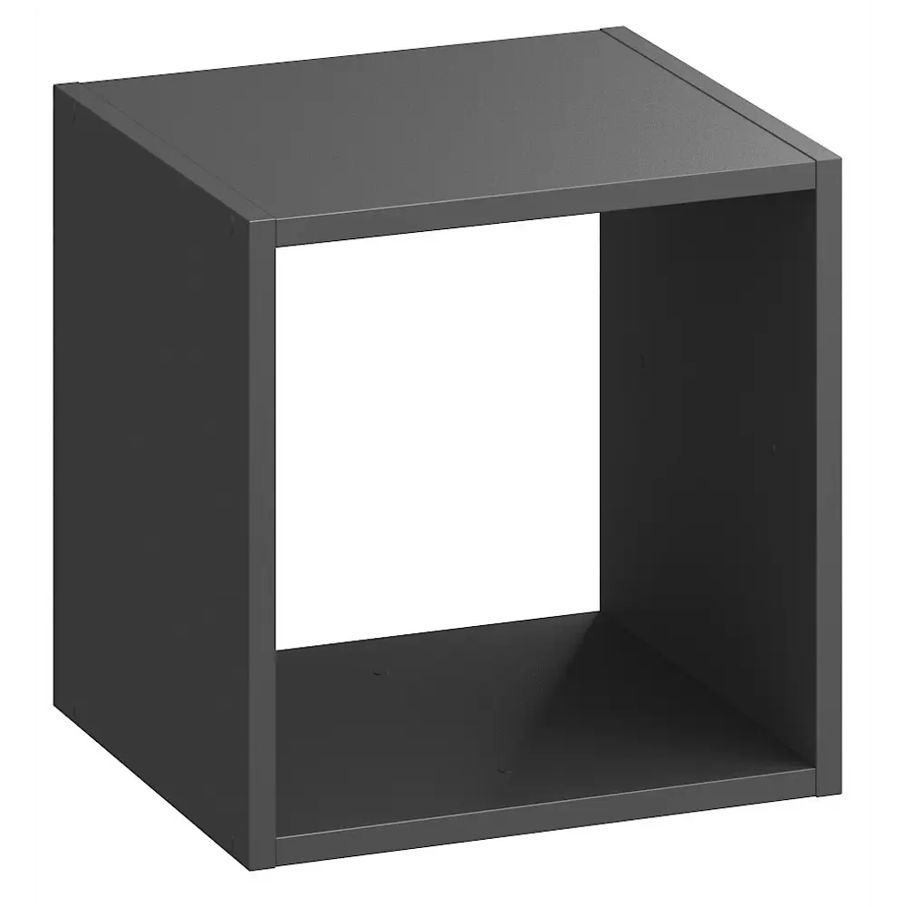 Стеллаж SPACEO KUB 1К, 36х36х31,7 см, цвет графит STLM-2155923