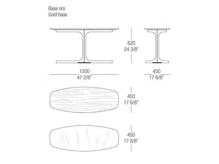 Деревянный журнальный столик MisuraEmme JANUS ARCH-00149750 - Вид №6