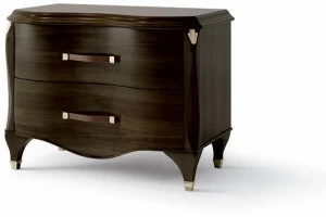 Carpanese Home Прямоугольная тумбочка из дерева с ящиками Heritage 6672