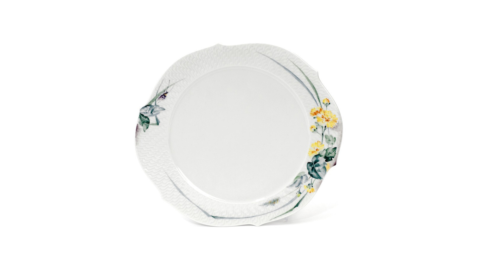 10661256 Meissen Сервиз кофейный мокко 6/21 "Игра волн, рельеф, дикая флора" Фарфор, Керамика  - Вид №4