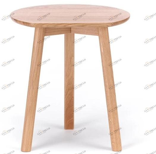 TON Круглый деревянный журнальный столик Yyy sun-id-1512696