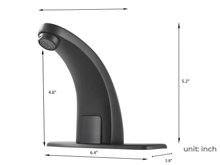 Однорычажный напольный инфракрасный смеситель для раковины Fontana Showers FS2205 ARCH-00148926 - Вид №3