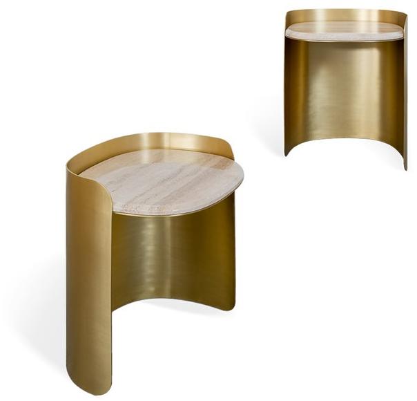 Essential Home Сервисный столик из латуни Happy few sun-id-1495433 - Вид №2