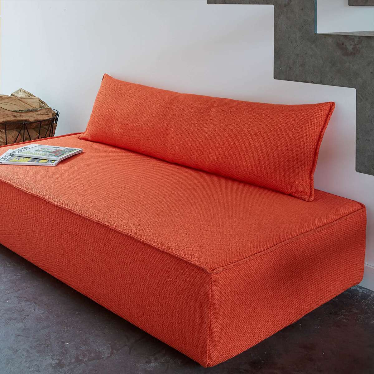 Модульный прямоугольный пуф из ткани Cubit by Mymito ARCH-00027759 - Вид №44