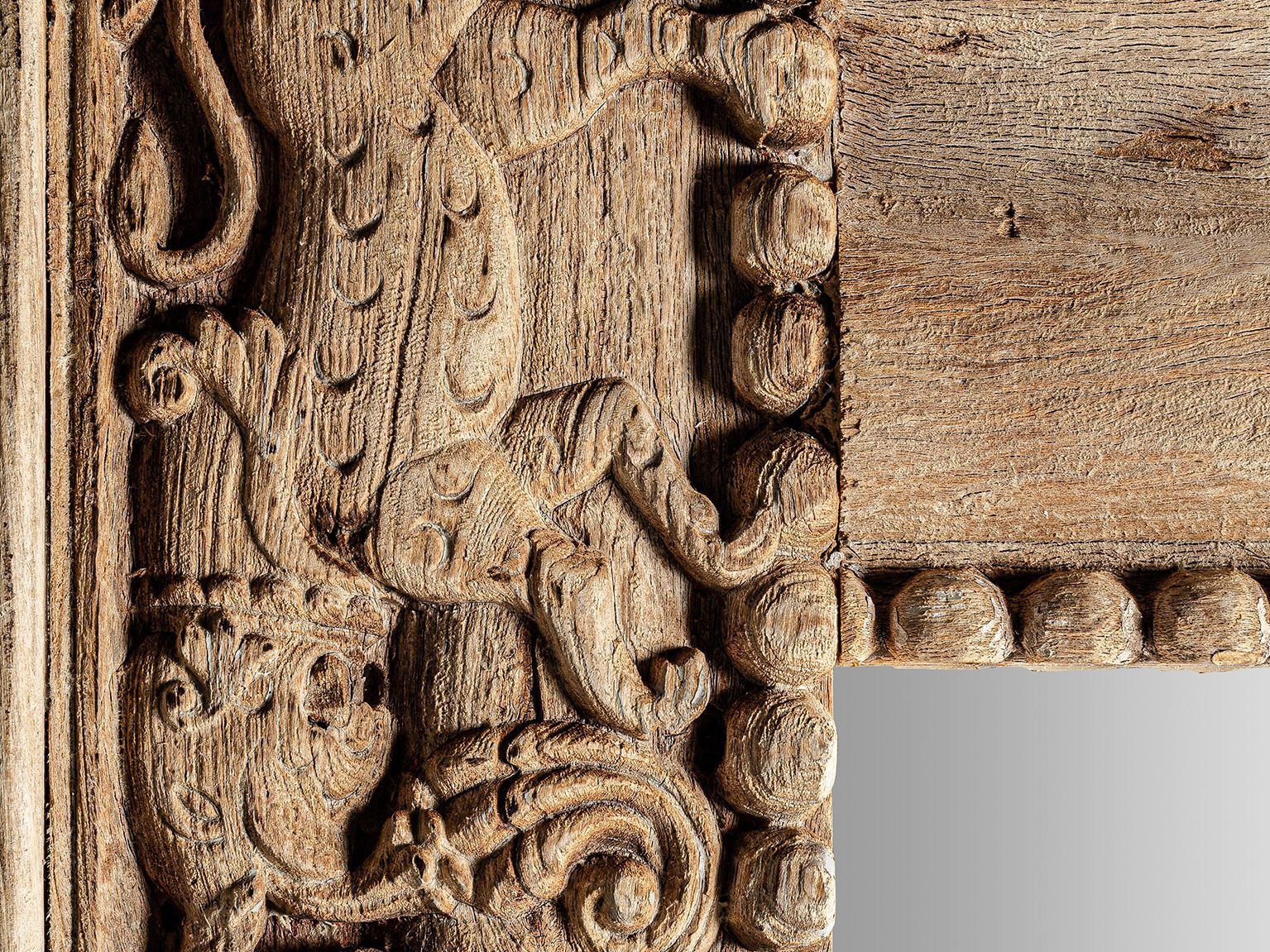 Прямоугольное зеркало из тикового дерева с рамкой Vical Home ARGEEN ARCH-00004212