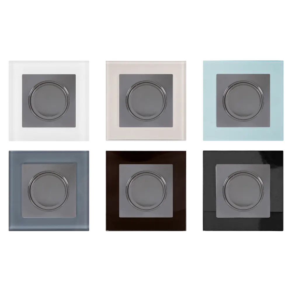 Диммер встраиваемый Werkel WL01-DM600 600 Вт цвет серый/коричневый STLM-2084170 - Вид №1