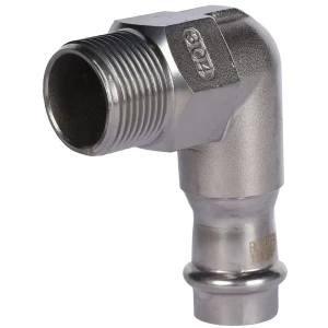 Угол переходной Rommer 3/4"x18 мм ВПр-НР нержавеющая сталь