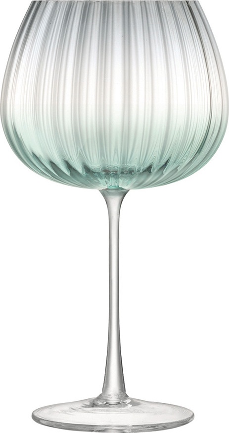 10656199 LSA International Набор круглых бокалов LSA International, "Dusk", 650мл, серо-зеленый, 2шт. Стекло