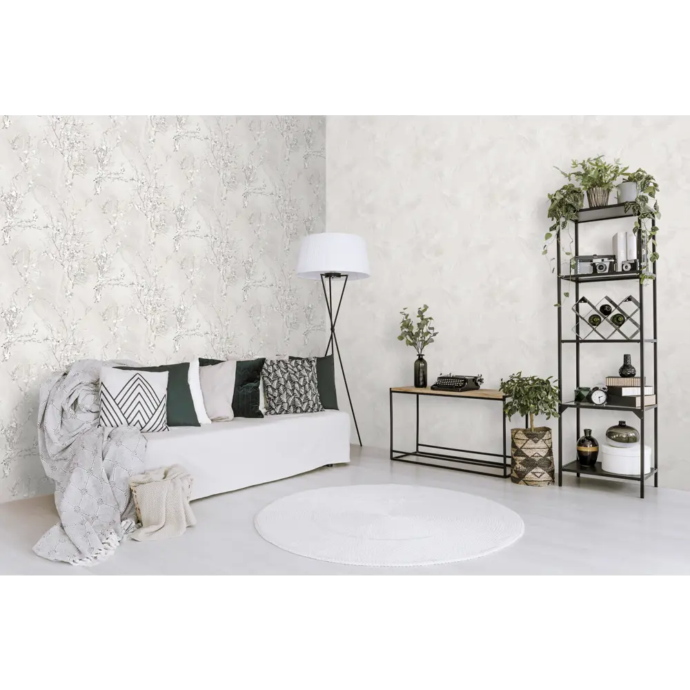 Victoria Stenova Isabel - серые флизелиновые обои для стильного интерьера 89374649 STLM-0811672 - Вид №4