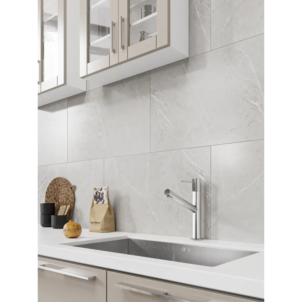 Декоративная панель ARTENS "Сиракуза" серый - влагостойкая отделка для стен 86213724 STLM-1013626 - Вид №6