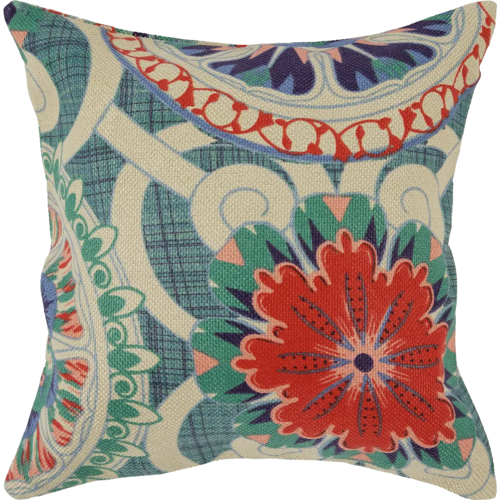 Наволочка декоративная Boho, 40x40 см, цвет синий Santreyd STLM-2122784