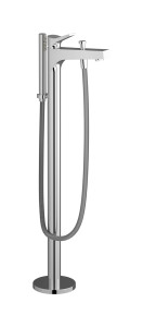 Напольный смесиель для ванны с встроенным душем. WE ARE IB tw320ss_23 Chrome Twitter