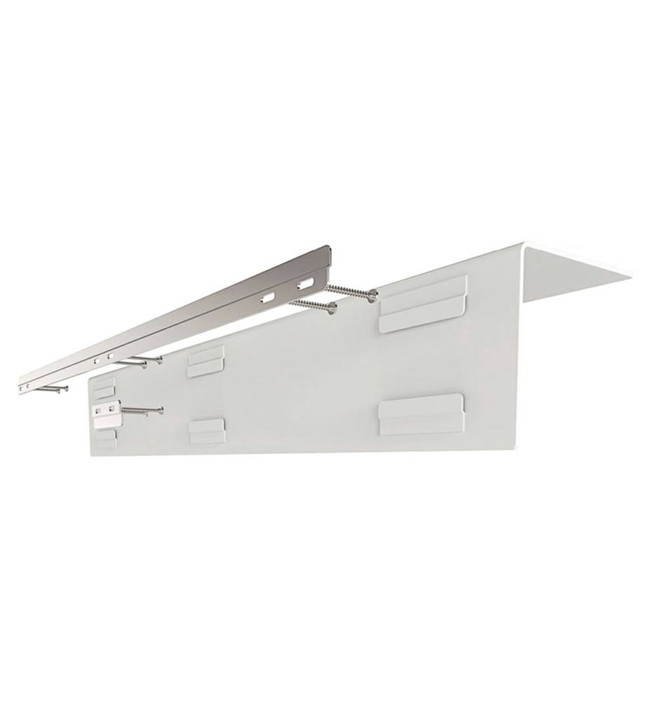 FROST Стеновая филенка 4041, 100cm » черная Алюминий Черный U4041-B  - Вид №4