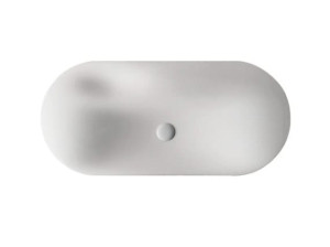 Керамическая овальная раковина