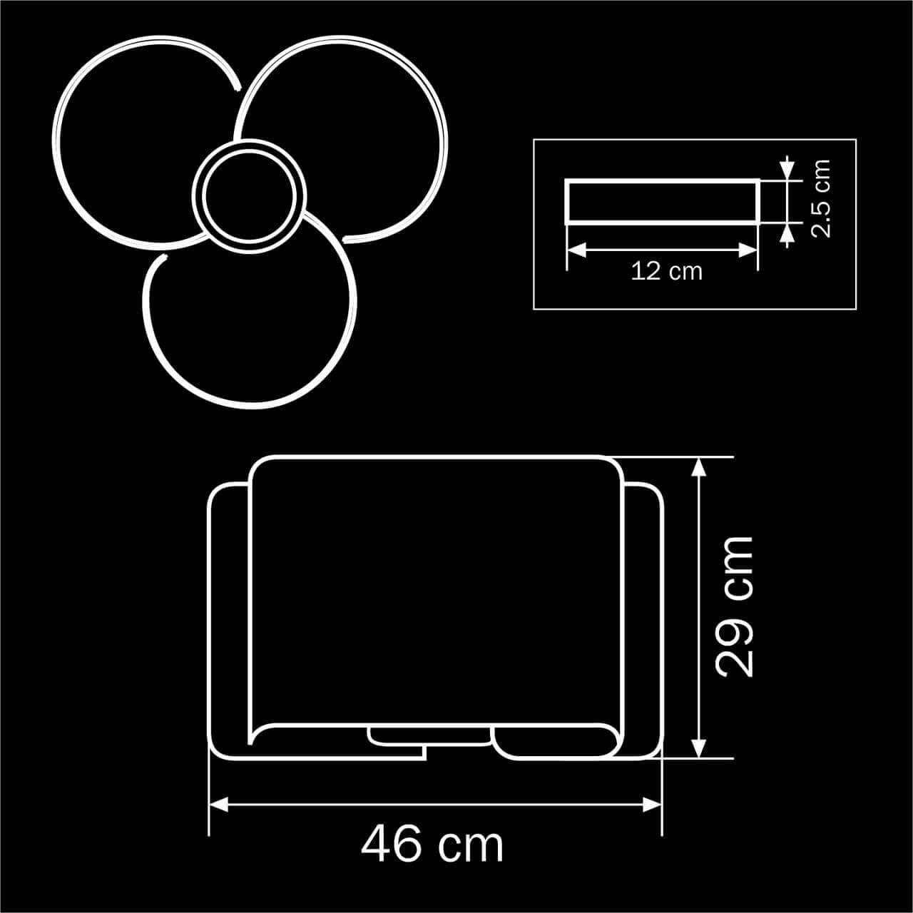 Потолочная люстра Lightstar Simple Light 811 811032 LIGHTSTAR ДИЗАЙНЕРСКИЕ, SIMPLE LIGHT 00-3888556 Золото  - Вид №1
