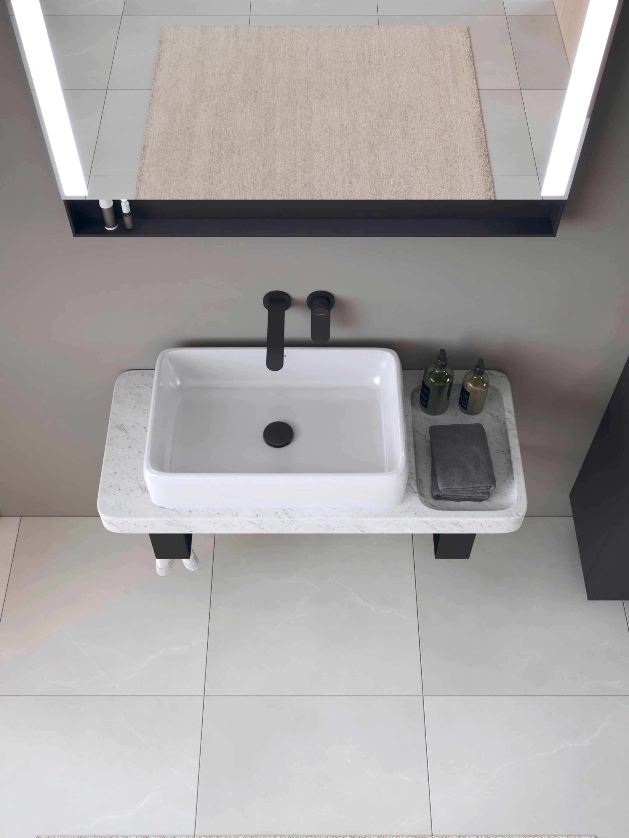Керамическая прямоугольная столешница Duravit Qatego ARCH-00147656 - Вид №7