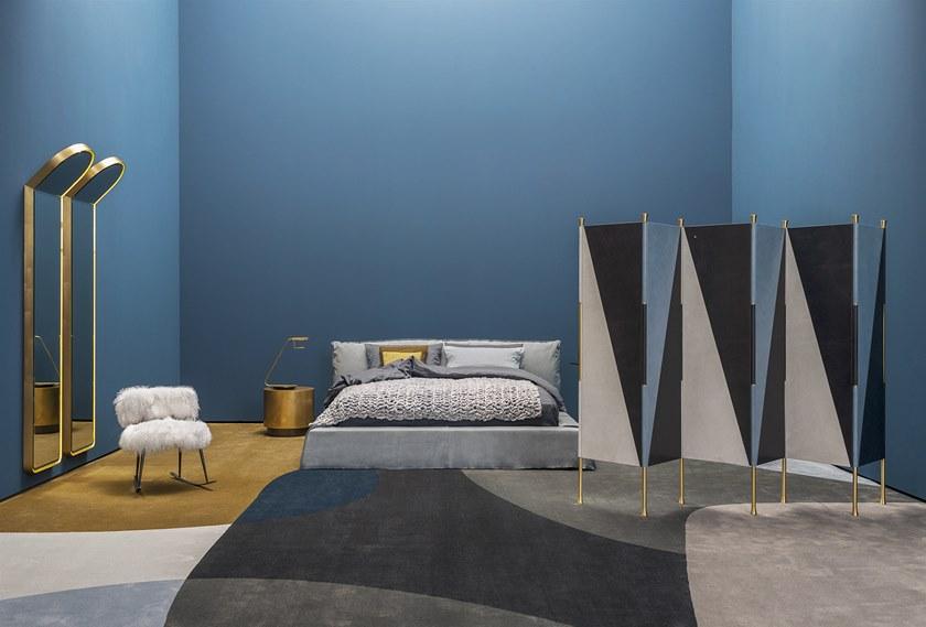 BAXTER Кровать из мягкой кожи sun-id-1366094 - Вид №1