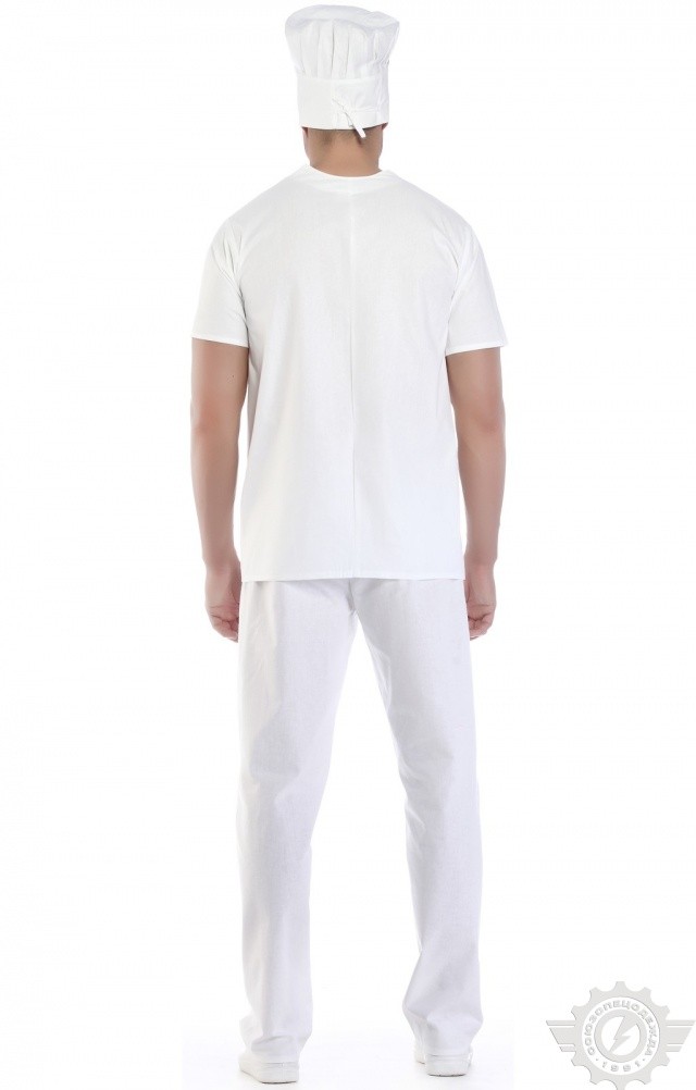 60868 Костюм пекаря  Повар  размер 52-54/170-176 Спецодежда  - Вид №8