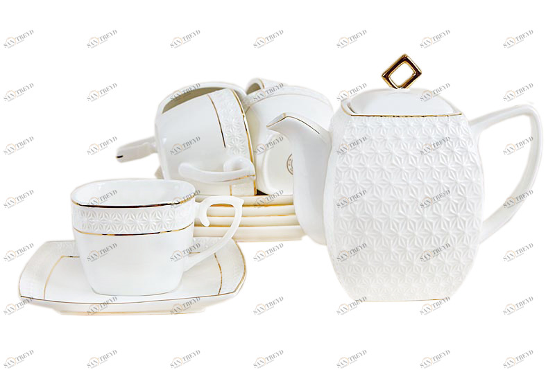 Чайный сервиз The snow Queen КОРАЛЛ THE SNOW QUEEN 029642 Белый 