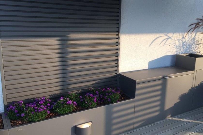 BLOSS Вертикальная зеленая решетка из металла sun-id-1363331 - Вид №7