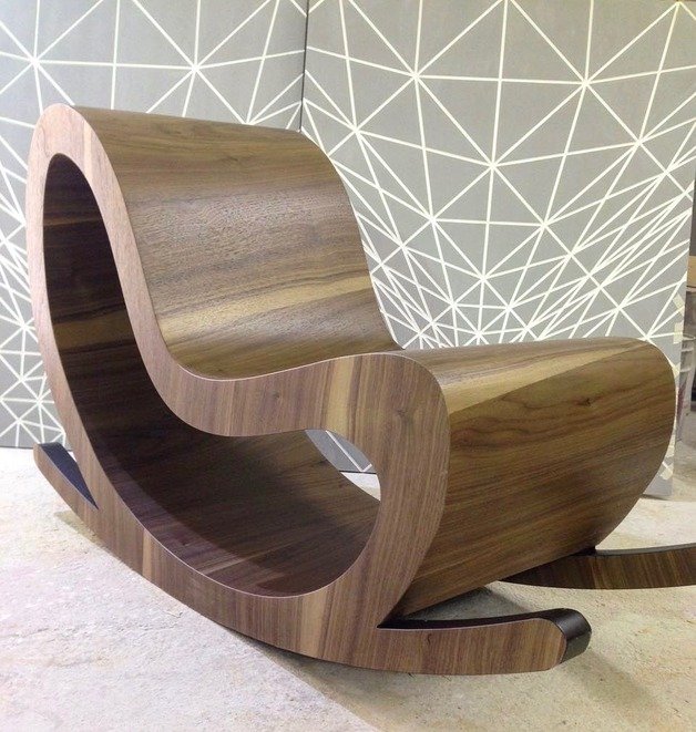 Кресло-качалка "Цикл" от Odingeniy ODINGENIY ЦИКЛ 178285 Белый  - Вид №5