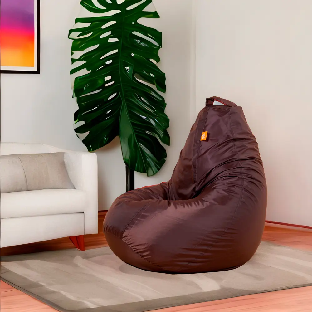 Кресло-груша Оксфорд XL шоколад Santreyd STLM-2167653 - Вид №2