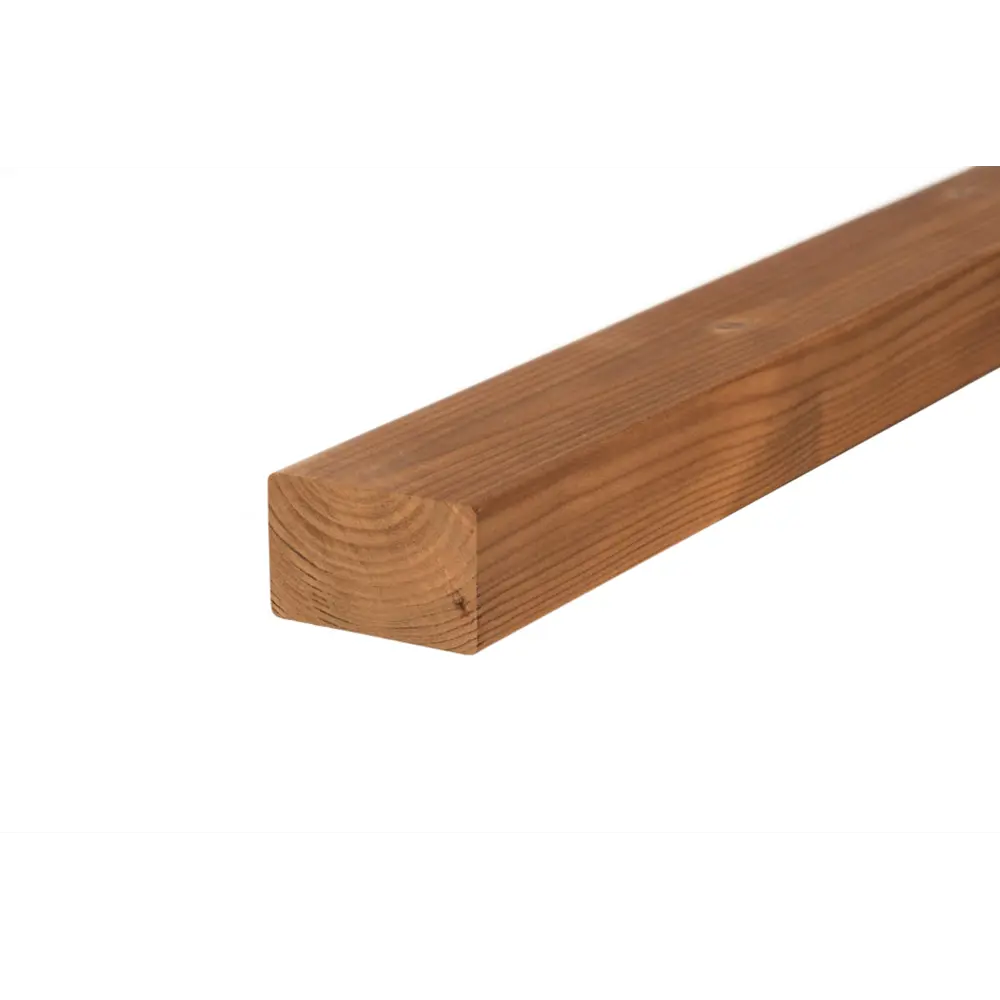 Реечная панель прямоугольник дерево цвет натуральный 2000x40x18 мм Santreyd STLM-2205084