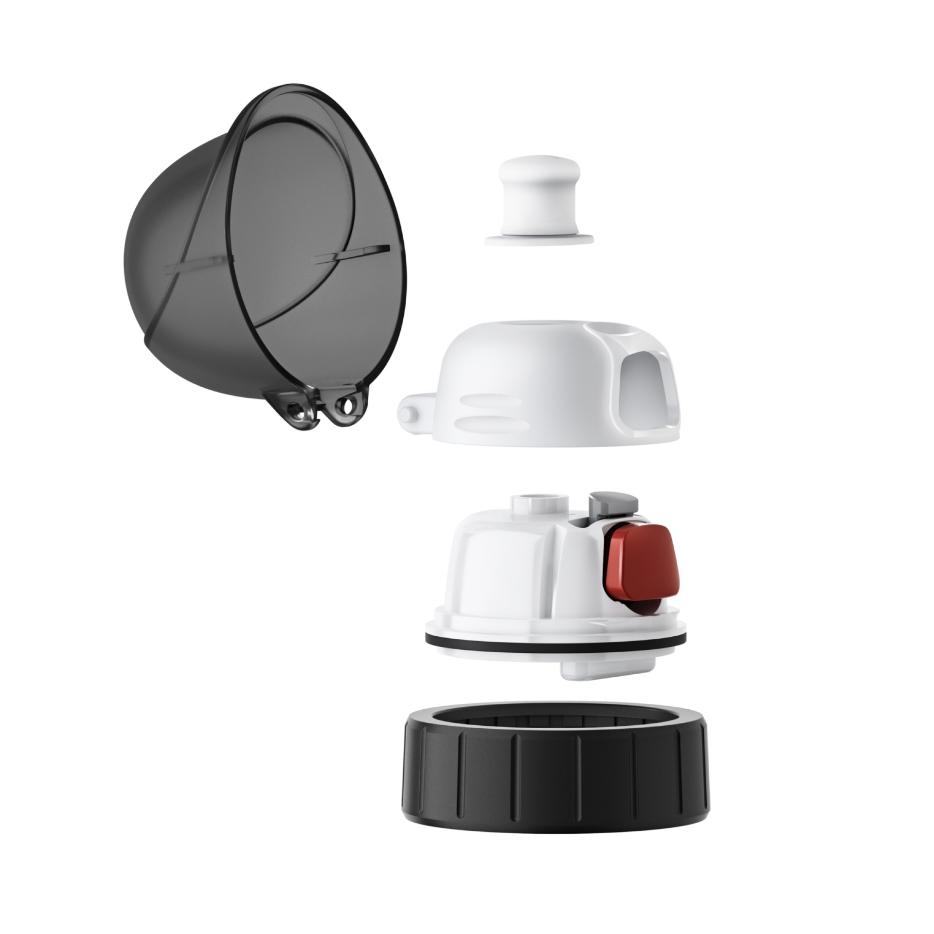 Термофляжка черная 0,5 л Iso2Go "Опасность" EMSA ДИЗАЙНЕРСКИЕ 00-3951771 Черный  - Вид №3