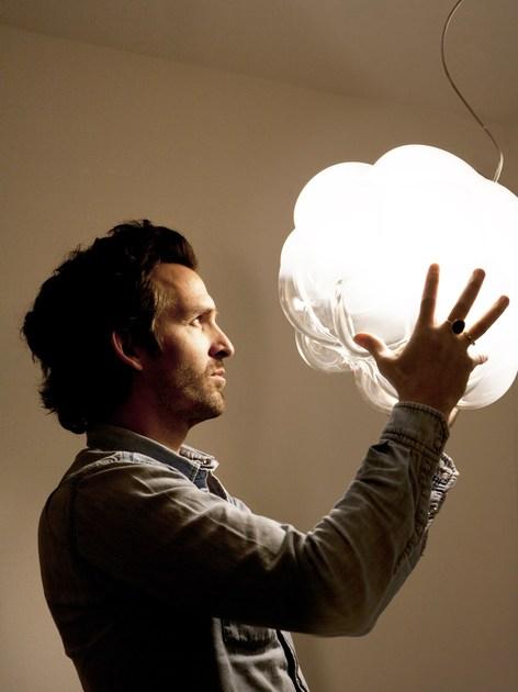 Fabbian Подвесной светильник из стекла Cloudy F21 a02 71 - Вид №10