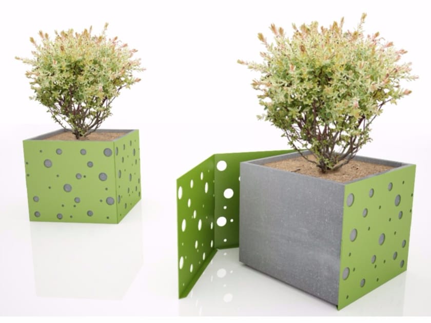 Квадратная крышка двери из оцинкованного листа Viscio Urban Design Gio' ARCH-00107417