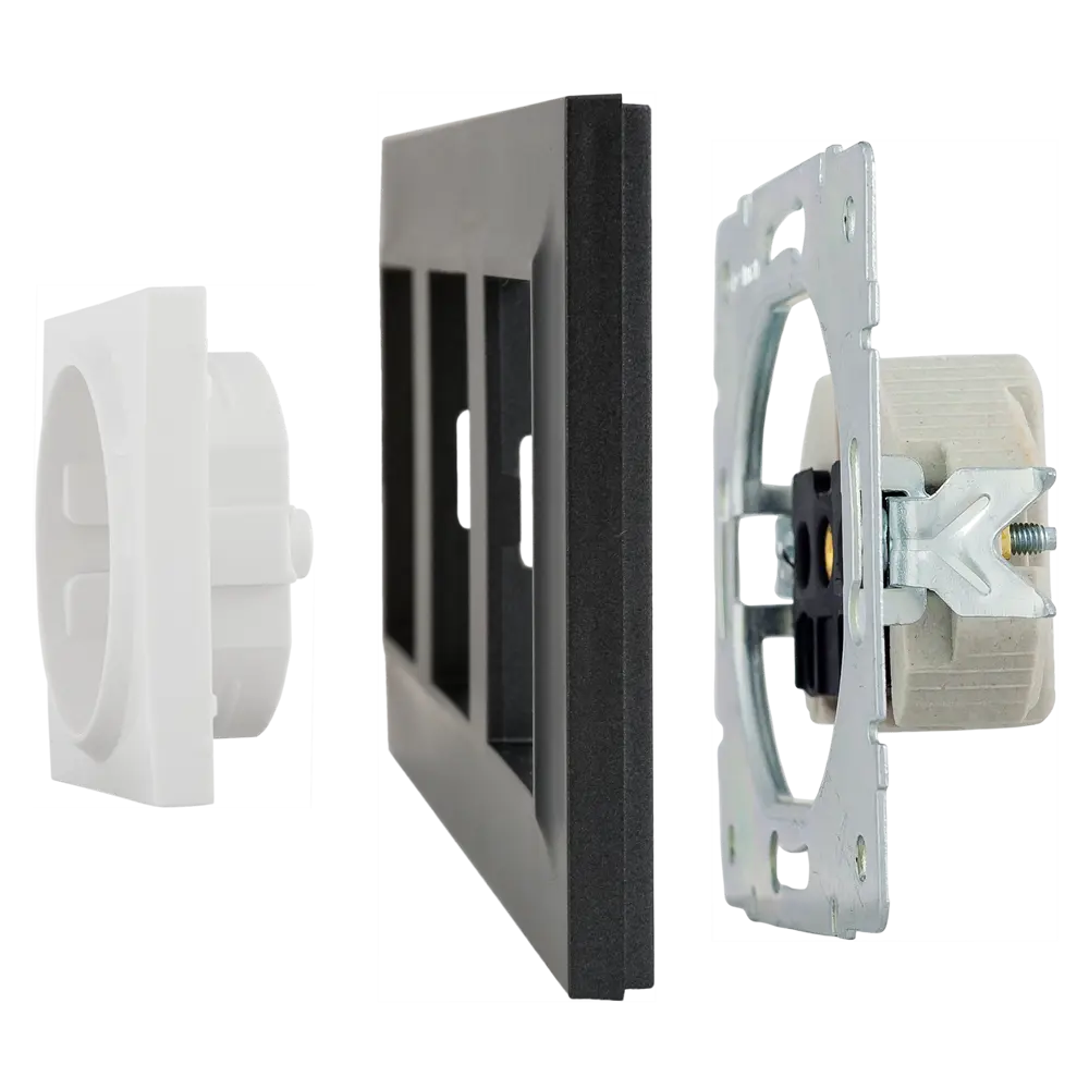 Рамка Legrand Structura на 3 поста — строгий магнезиум для безупречного интерьера 82064685 STLM-0018669 - Вид №3