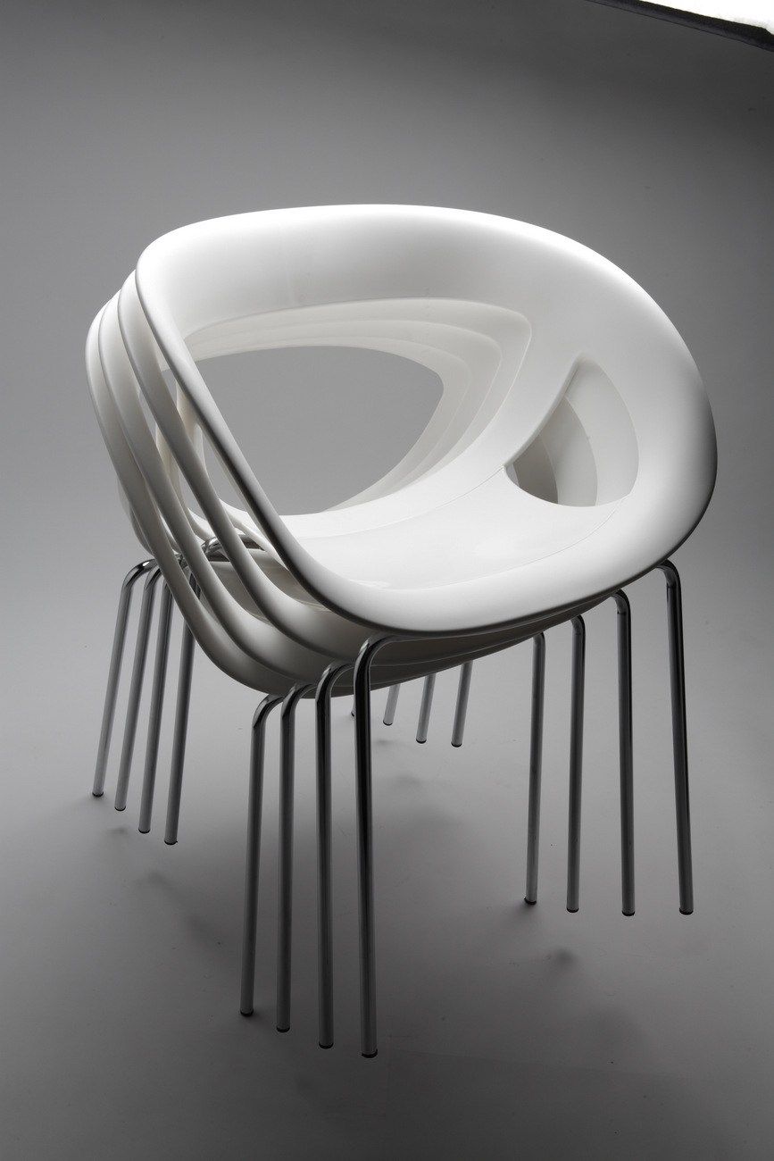 Стул из инженерного пластика с подлокотниками GABER Moema ARCH-00037921 - Вид №2