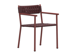 Садовый стул из полипропилена и алюминия с подлокотниками