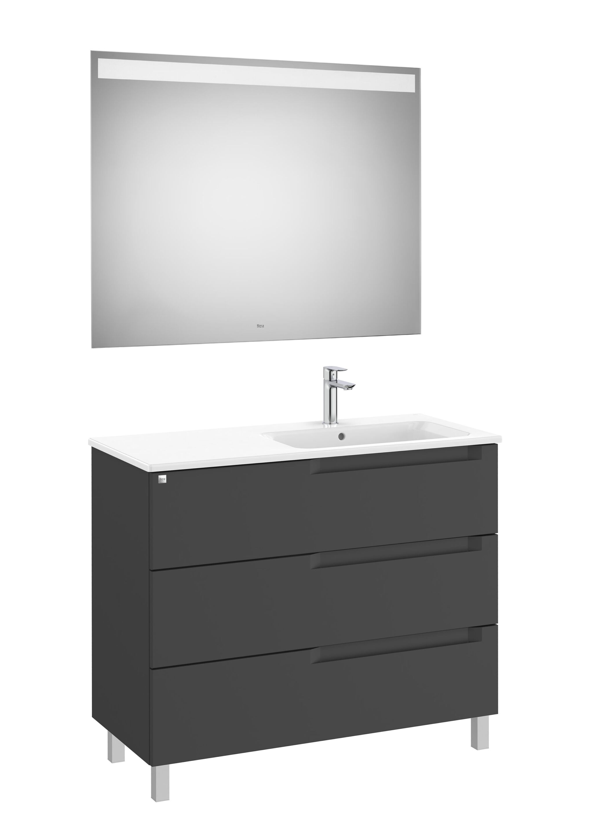 Деревянный напольный умывальник с зеркалом Roca Aleyda ARCH-00106137 - Вид №25