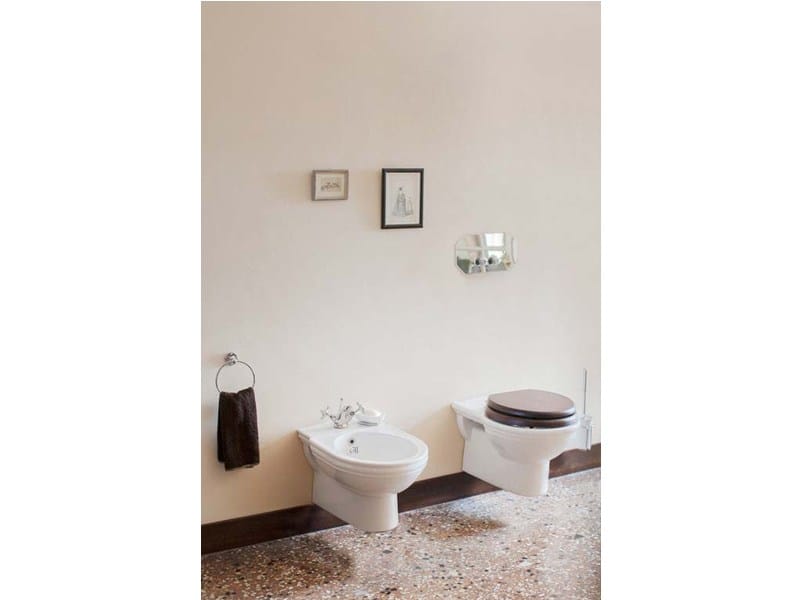 Фарфоровый подвесной туалет Gentry Home Belgravia ARCH-00097627 - Вид №3