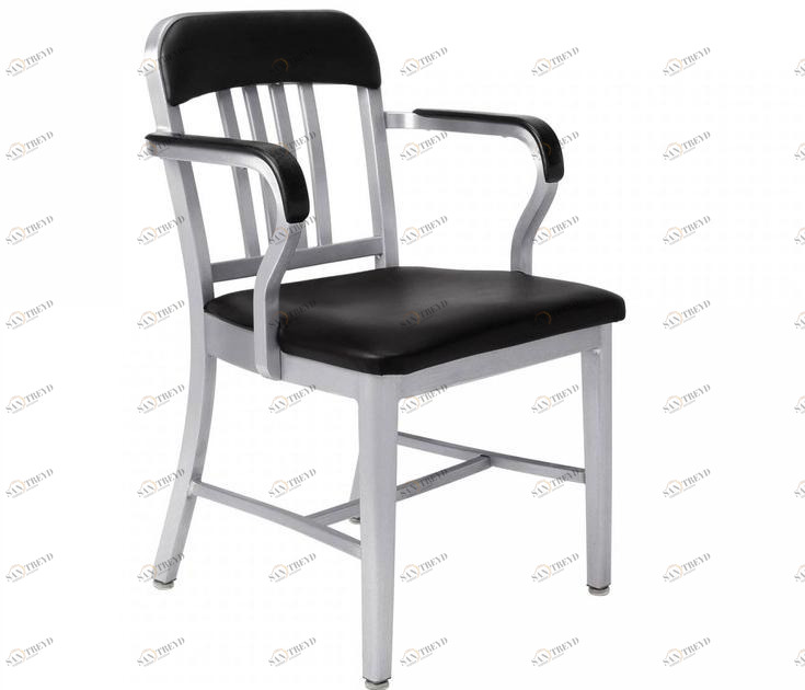 Emeco Алюминиевый стул с подлокотниками Navy® upholstered sun-id-1412369