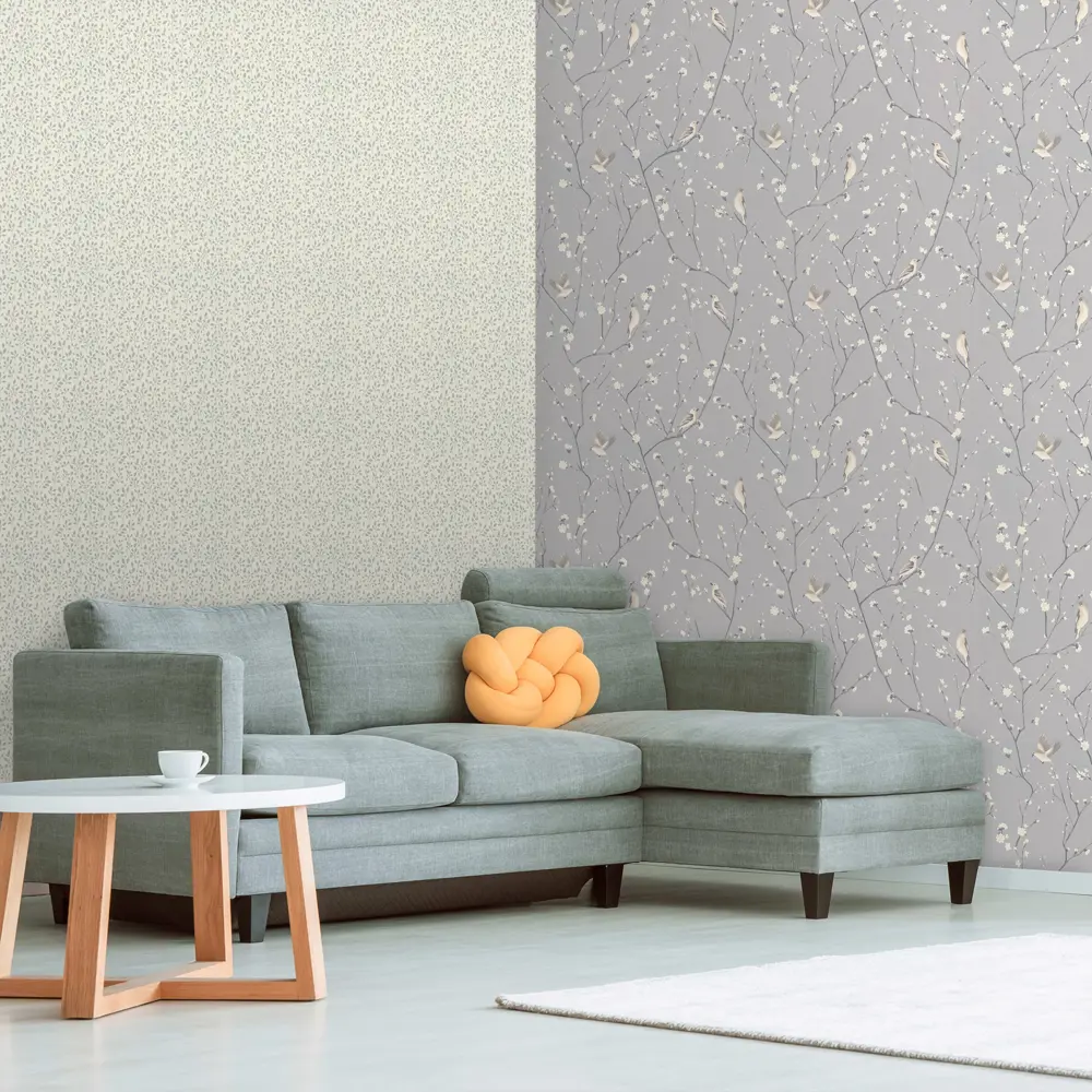 Обои флизелиновые Deco-Deco Julie серые 1.06 м DD6032-11 STLM-2175992 - Вид №3