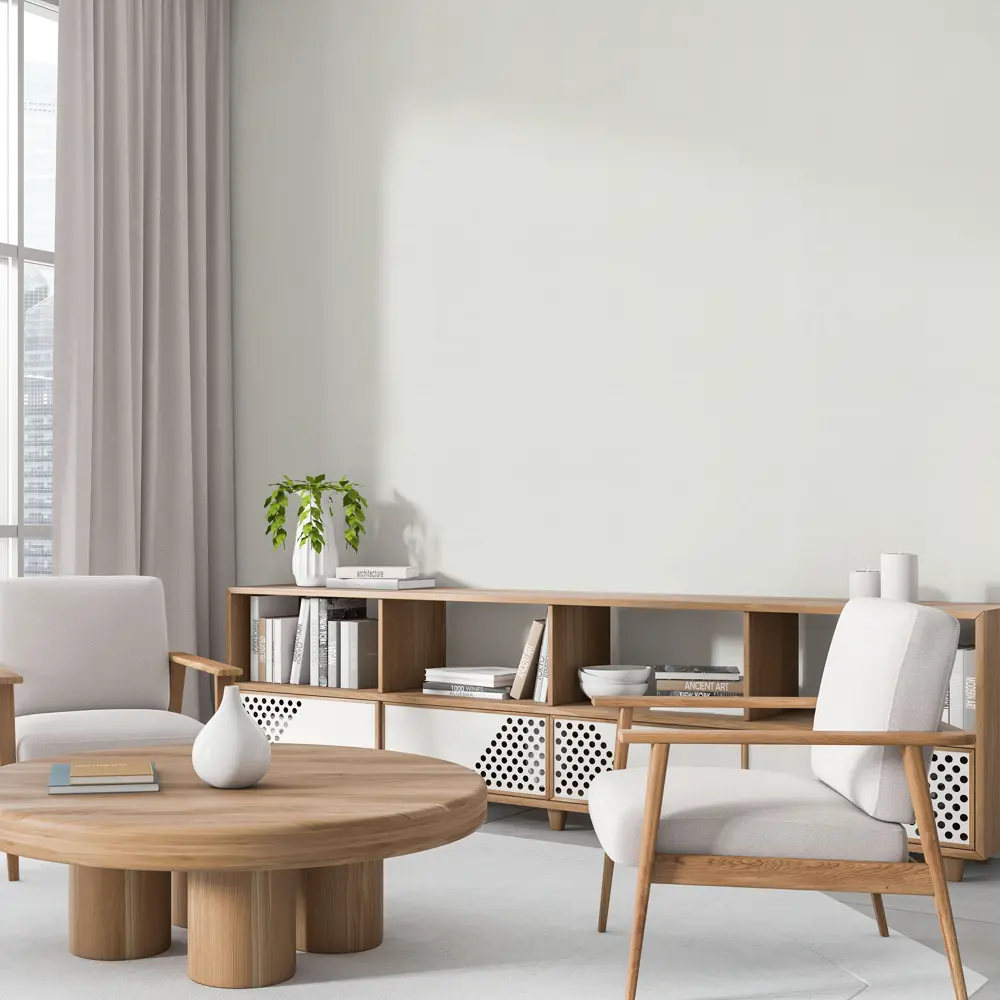 Обои флизелиновые Inspire Dots белые 1.06 м STLM-2173681 - Вид №3