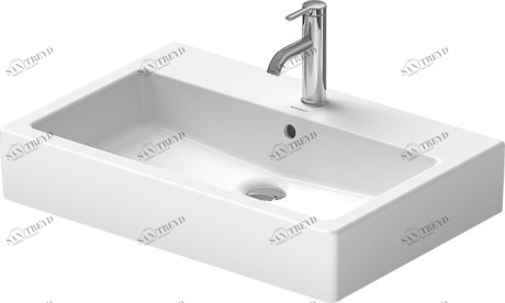 0454700027 Подвесная раковина настенная овальная Duravit Vero