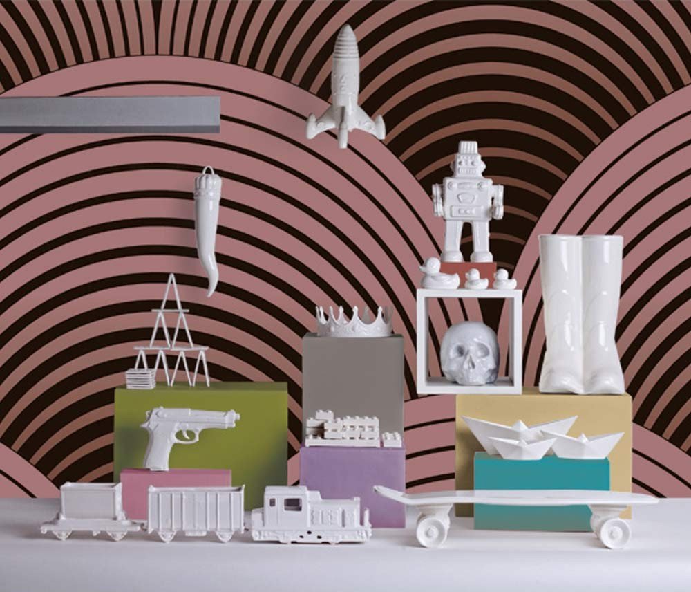 Подставка для зонтов и тростей белая Rainboots SELETTI  00-3879469 Белый  - Вид №9