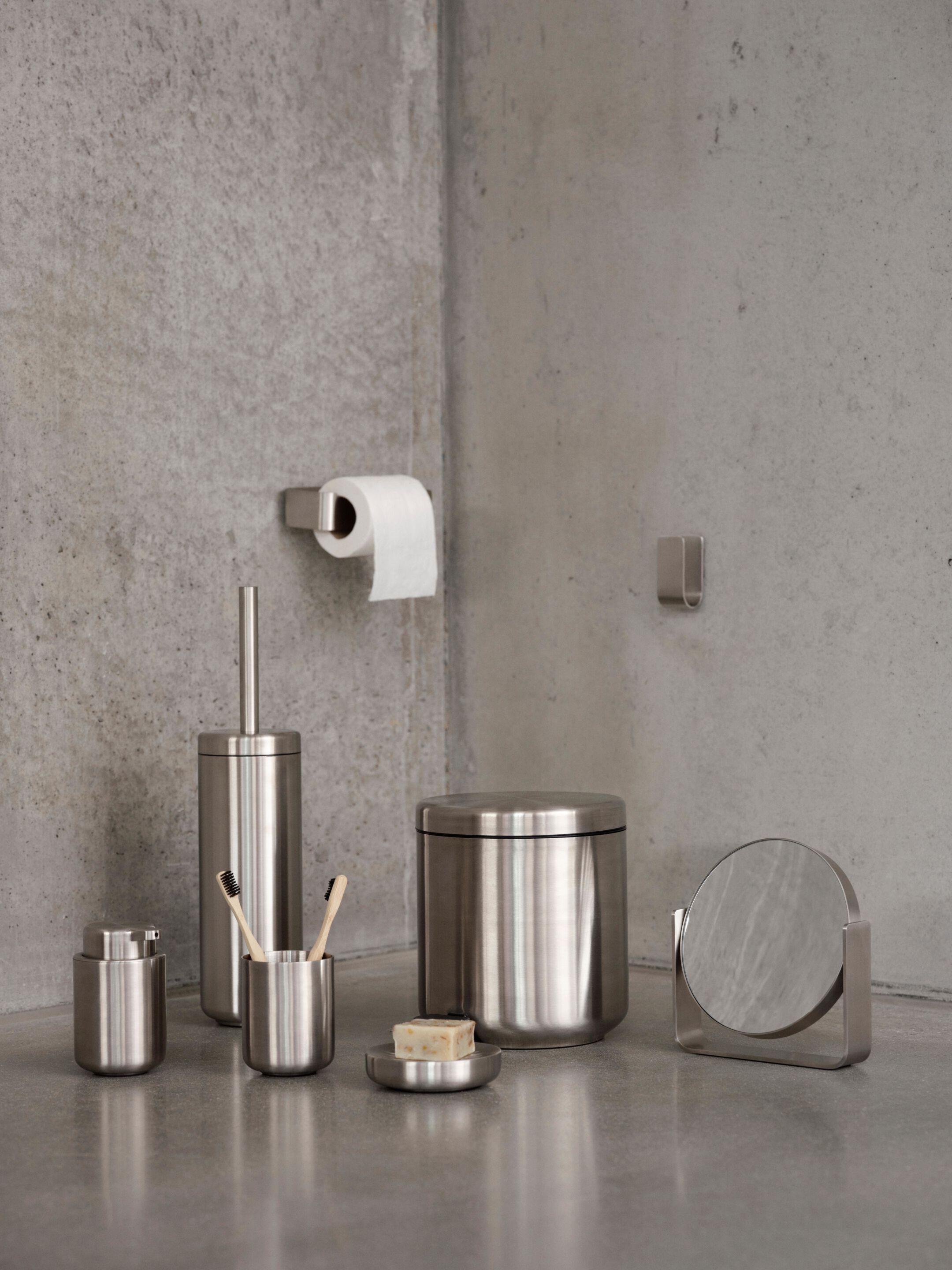 Туалетная щетка из нержавеющей стали ZONE DENMARK Ume ARCH-00005666 - Вид №1