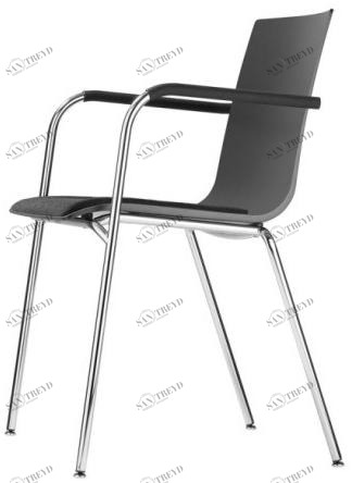 Thonet Штабелируемый пластиковый стул с подлокотниками S 160 sun-id-1397793