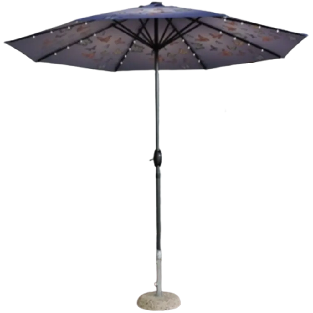 Зонт D3 алюминиевый с USB и подсветкой Santreyd 5 STLM-2080997