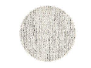 Шерстяной сплошной цвет ручной работы круглый ковер